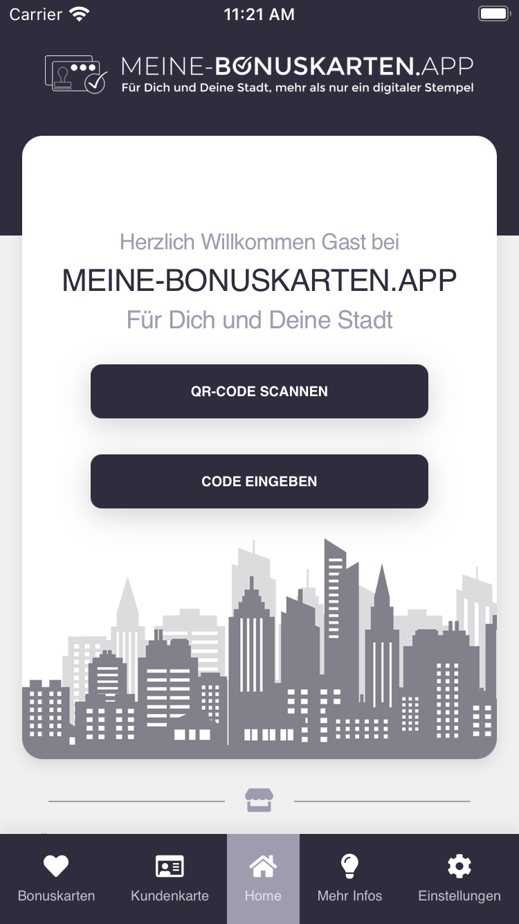 Meine Bonuskarten App
